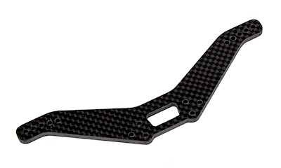 Team Associated DR10M Shock Tower, rear, carbon fiber