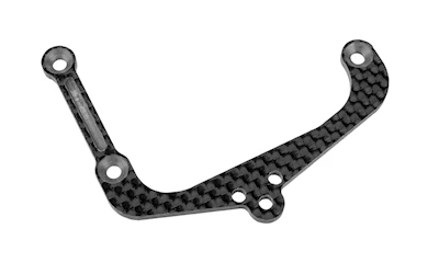 Rear Pod Upper Plate SSX-12 - Graphite 2.5mm - 1 pc