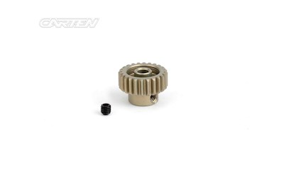 24T-48P Pinion Gear 7075 Aluminium hardanodized