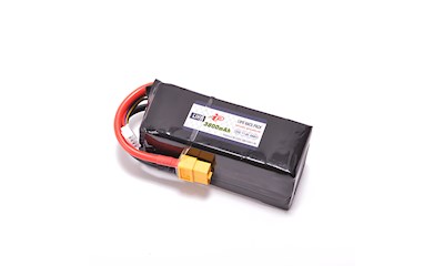 LiPo 3800mAh - 11.4V (50C) XT60 plug