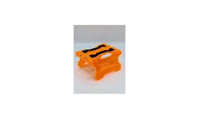 Klinik RC Folding RC Car Stand 1/18-1/10 - Orange