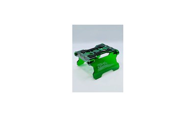 Klinik RC Folding RC Car Stand 1/18-1/10 - Green