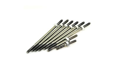 RC10T Titanium Turnbuckle Set (6pcs) 3mm