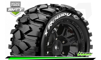 MFT - X-ROWDY - ARRMA Kraton 8S - Mounted - Sport - Black wheels - H