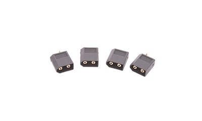 XT60 Plug Male Only Black - 4pcs