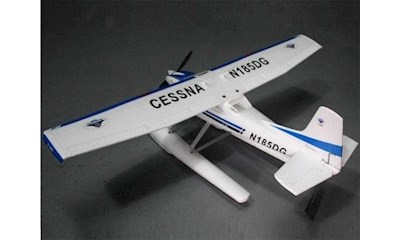 Riccs RC Flugzeug Cessna 185 Wasserflugzeug, 928 Mm, EPO - RC-Shop.ch