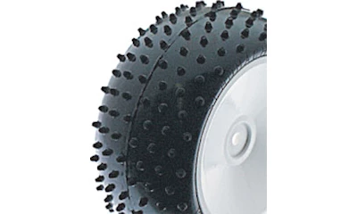 Mini Spike 2; Rear Tyres - Silver (2 Stück)
