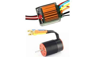 Micro (Regler 25A & Motor Brushless 4'300KV 4 Poles)