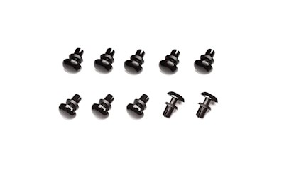 PUSH RIVET (3mm/10pcs/Black)