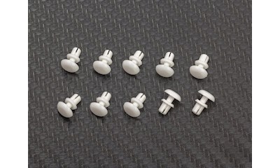 PUSH RIVET (3mm/10pcs/White)