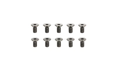 3x6mm Steel  CS Hex Head Screws (10)