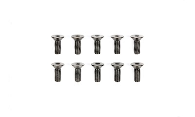 3x8mm Steel  CS Hex Head Screws (10)