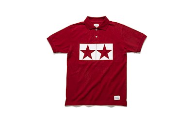 JW Tamiya Polo Shirt Red M
