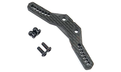 Dämpferbrücke hinten - Carbon - Tamiya M-08