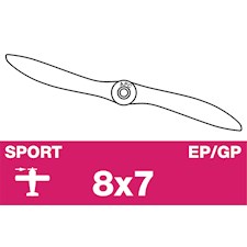 Sport Luftschraube - EP/GP - 8X7