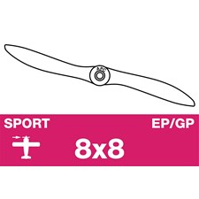 Sport Luftschraube - EP/GP - 8X8