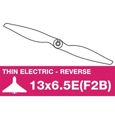 Elektro Luftschraube - fein - 13X6.5E(F2B)