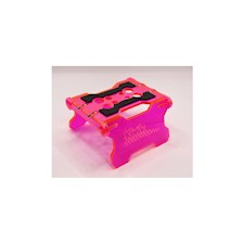 Klinik RC Folding RC Car Stand 1/18-1/10 - Pink