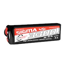 Li-Po Batterypack - Sigma 45C - 3300 mAh - 3S1P - 11.1V - XT-60