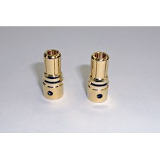 Goldkontakt 6.5 mm Stecker 130A (2 Stück)