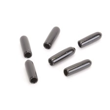 Aerial Tube Cap - Black - 6pk