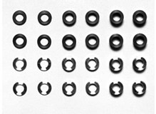 5,5mm Alu Spacer Set