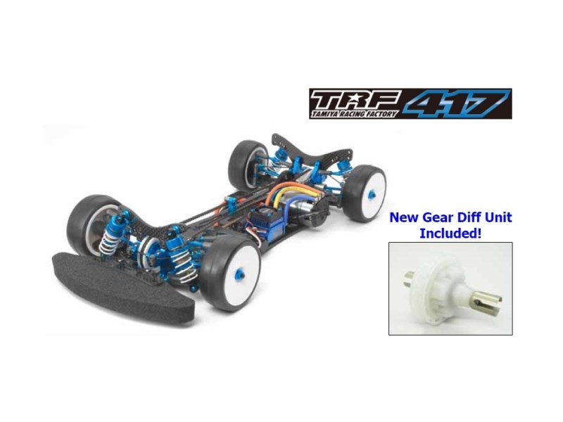 Zubehör für Tamiya RC Fahrzeug TRF417 Chassis Kit mit